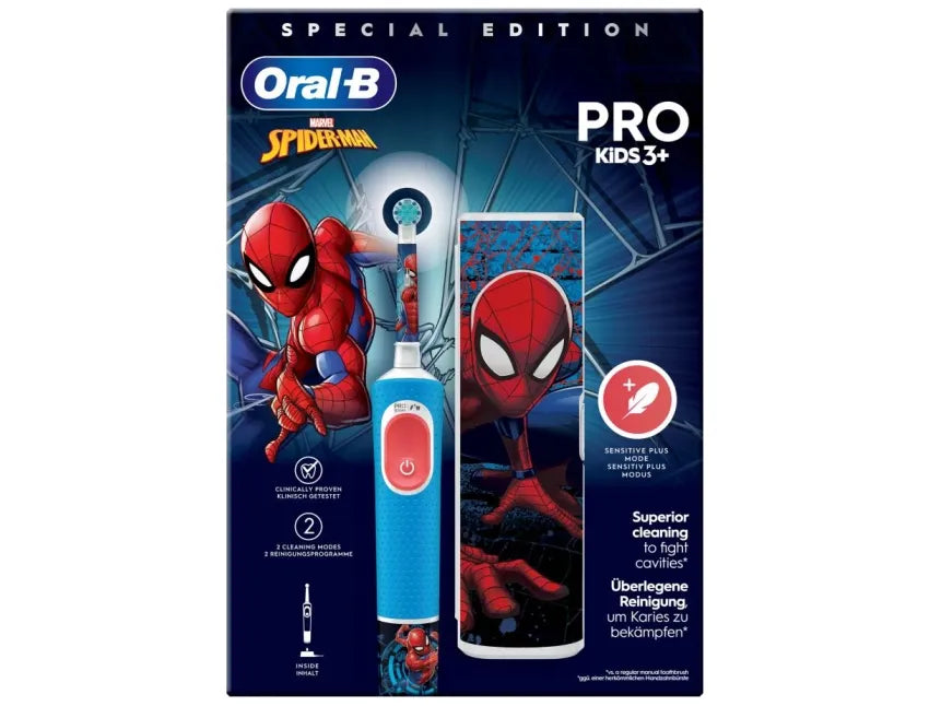 Oral-B Vitality Pro Kids Spider-Man elektrisk tandbørste